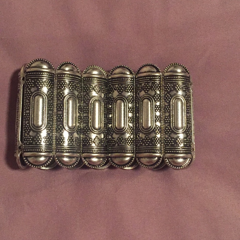 Silver plated bracelet